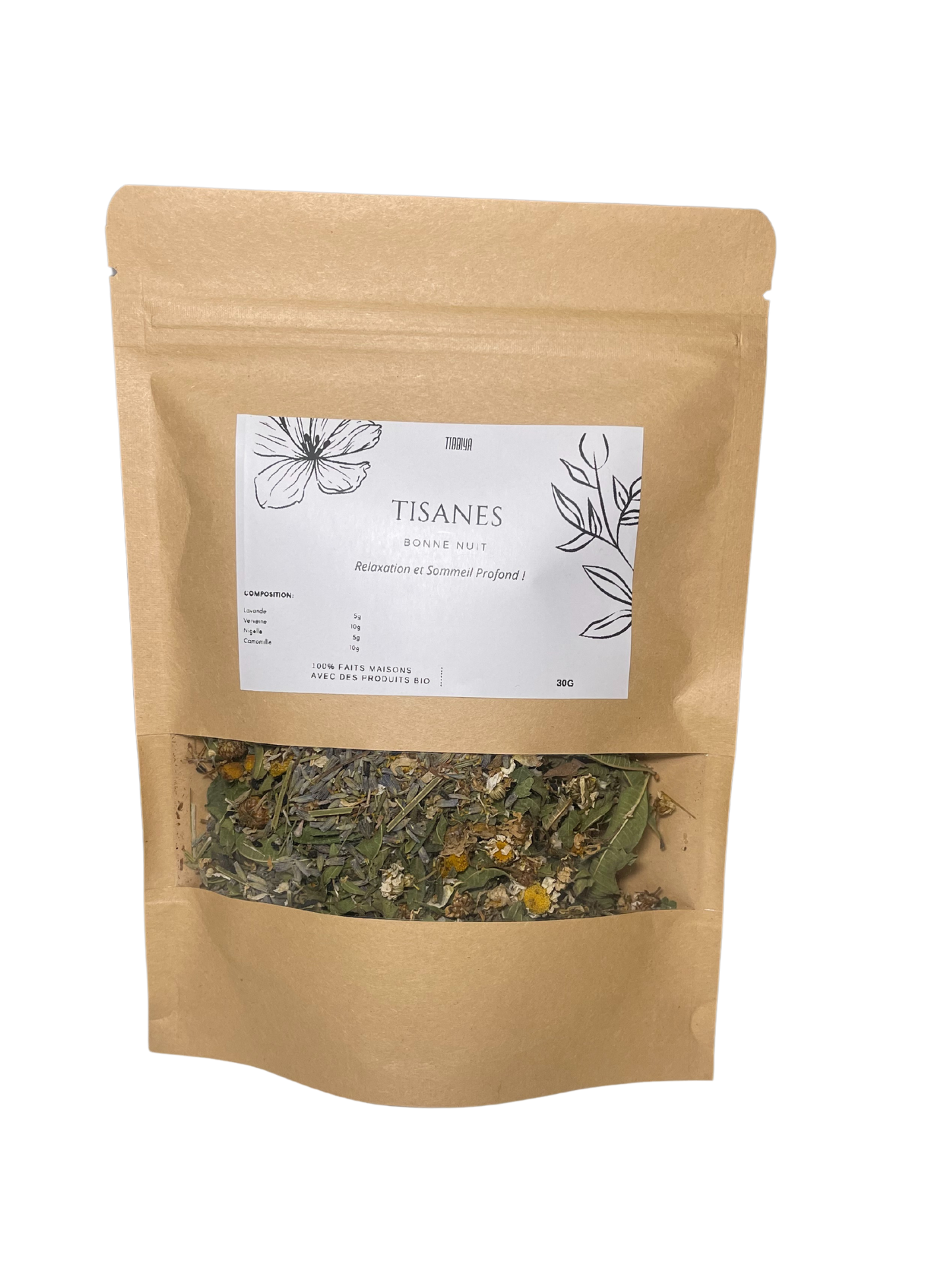 Tisane Bonne Nuit – Relaxation et Sommeil Profond ! - Tibbiya
