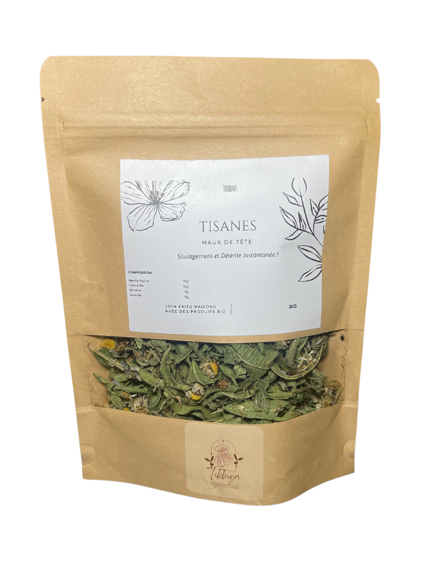 Tisane Maux de Tête – Soulagement et Détente Instantanée ! - Tibbiya