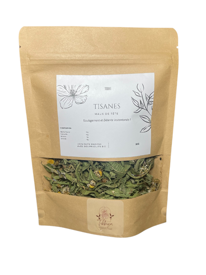 Tisane Maux de Tête – Soulagement et Détente Instantanée ! - Tibbiya